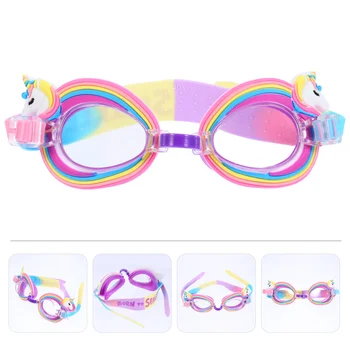 Мужские очки, очки для зрения, мужские Детские УФ-очки для защиты от запотевания, водонепроницаемый силикагель для малышей