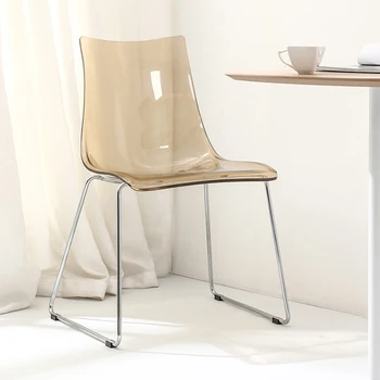 Акриловые современные стулья, удобные, эстетичные, Уникальные, практичные Напольные кресла для чтения, Офисный бар, мебель для дома Cadeira Gamer WJ40XP