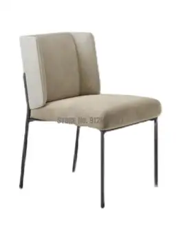 Роскошный обеденный стул Nordic Light, современный минималистичный стул, домашний стул со спинкой, стул для рабочего стола, стул для ресторана, стул для отдыха