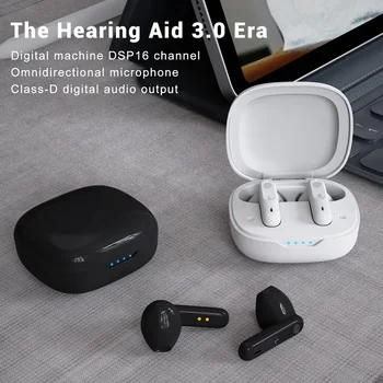 Слуховые АППАРАТЫ Новая технология OTC, Перезаряжаемый цифровой слуховой усилитель PSAP, 16-канальный ремешок для слухового аппарата, чехол для зарядки