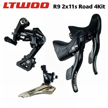 LTWOO bike R9 2x11 Speed, Набор дорожных групп 22s, Рычаг переключения передач + Задние переключатели + передние Переключатели 5800, R7000, не empire 2X11 speed