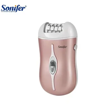 Sonifer9567 2-дюймовый эпилятор с батарейным питанием, Мощный мотор, удобный при травмах мышц, перезаряжаемый, безопасное бритье всего тела