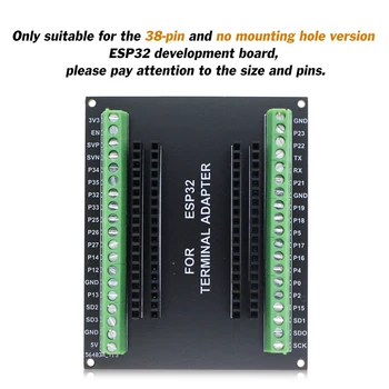 Плата разработки ESP32 CP2102 С Чипом NodeMCU-32S Lua 38Pin Модуль Низким энергопотреблением Bluetooth-совместимая Плата Расширения GPIO