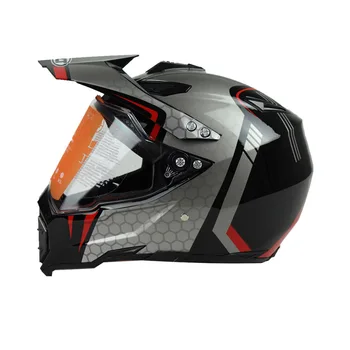 ABS Новый внедорожный шлем Унисекс для горного велосипеда, мотоциклетный шлем ATV для скоростного спуска, горный шлем