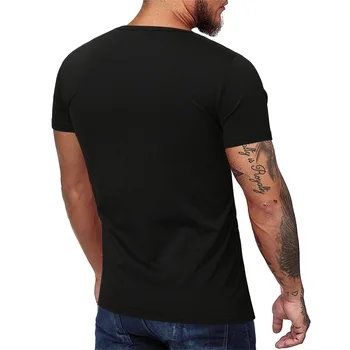 Мужская повседневная футболка Henley С коротким рукавом и круглым вырезом на пуговицах, Однотонные Свободные Летние Базовые топы, Верхняя одежда