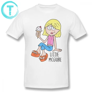 Футболка Duff, футболка Lizzie Mcguire, пляжная футболка 6xl, забавная мужская футболка из 100 хлопка с короткими рукавами и принтом