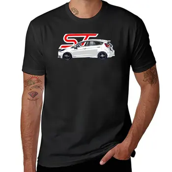 Новая футболка Ford Fiesta ST - white, эстетичная одежда, милые топы, мужские футболки
