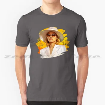 Scarface-100% хлопок, мужская и женская мягкая модная футболка Scarface 80-х, модные солнцезащитные очки в Майами, Мишель Пфайффер