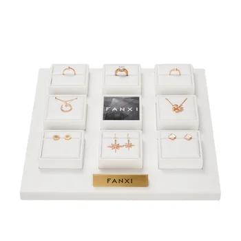 Реквизит для показа ювелирных изделий Fanxi высококачественная витрина ювелирных изделий кольцо серьги ожерелье стойка для показа ювелирных изделий
