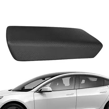 Защитная накладка на коробку центральной консоли автомобиля, крышка коробки для подлокотников, нескользящая защитная крышка коробки для подлокотников для автостайлинга для Tesla Model Y
