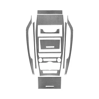 Для Lincoln MKZ 2017-2020 Аксессуары для интерьера Наклейка для отделки крышки воздуховода центрального механизма управления-Мягкое углеродное волокно