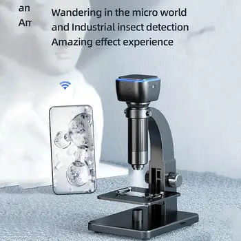 2000-кратный цифровой микроскоп WiFi с двойной линзой 5,0 М пикселей для сварки монтажной платы