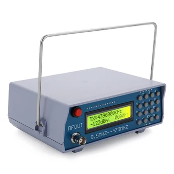 Генератор Радиочастотного Сигнала 0,5 МГц-470 МГц Высокоточный Тестер Аналогово-Цифровой Функции CTCSS Для Инструментов Отладки FM-Радио Walkie-talkie