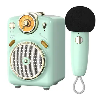 Divoom Fairy-Портативная акустическая система Blue-tooth с микрофоном, функцией караоке с изменением голоса, FM-радио, TF-картой