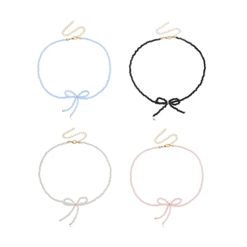 Женские Простые ожерелья-чокеры с цепочкой на ключицу, модные украшения, подарок на день рождения