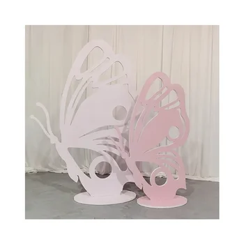 Популярный свадебный фон в форме бабочки И дизайнерские идеи для оформления мероприятий