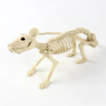 Подарок на Хэллоуин Ужасное Украшение Скорпион Летучая Мышь Мышь Паук Скелет Орнамент Пластиковый Скелет Животного Скелет