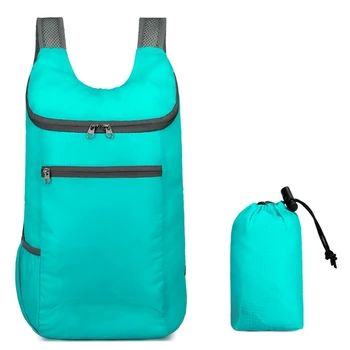 Походный рюкзак Водостойкий Легкий упаковываемый рюкзак для путешествий, кемпинга, Водонепроницаемая складная сумка на открытом воздухе