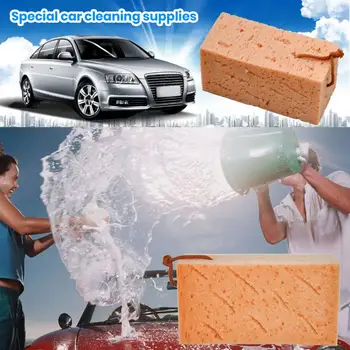 Губка для мытья автомобиля с большими Сотами, Супер Водопоглощающая Автомобильная Коралловая Губка для депиляции, Мягкие Автоаксессуары