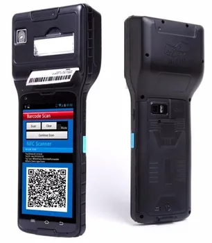 Портативный RFID-считыватель UHF-многофункциональный сканер С Термопринтером