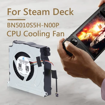 BN5010S5H-N00P Внутренний Вентилятор Охлаждения процессора VALVE Steam Deck Замена Серебряного Вентилятора Steam Deck На Запчасти для Тихой Игровой консоли