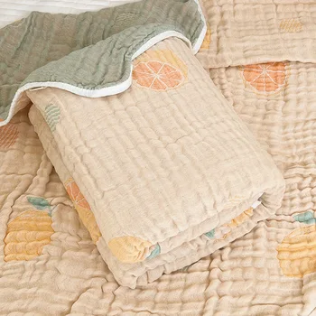 Детское одеяло из бамбука и хлопка, Муслиновое Одеяло для младенцев, Банное полотенце, детское Пеленание, Постельное белье для новорожденных, Стеганое одеяло