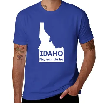 Айдахо. Футболка No you da ho, футболка с животным принтом для мальчиков, спортивные рубашки, мужская футболка
