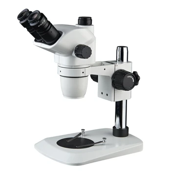 Стереомикроскоп с одновременным фокусным тринокулярным увеличением 7X-45X для микроскопов для контроля печатных плат XSZ6745-B6