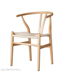Стул из массива дерева, обеденный стул из бревна, домашний стул со спинкой, поперечный рычаг, простое кресло из массива дерева, стул для переговоров в ресторане