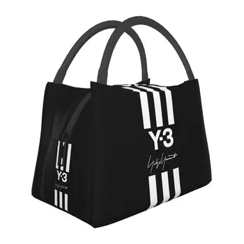 3Y Yohji Yamamoto, изолированные сумки для ланча для школы, офиса, Водонепроницаемый Кулер, Термос для ланча для женщин