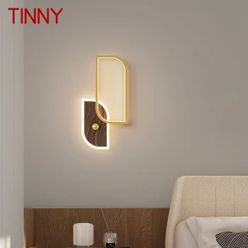 ЖЕСТЯНОЙ современный настенный светильник для помещений СВЕТОДИОДНЫЙ винтажный креативный простой светильник-бра для домашнего декора гостиной спальни коридора